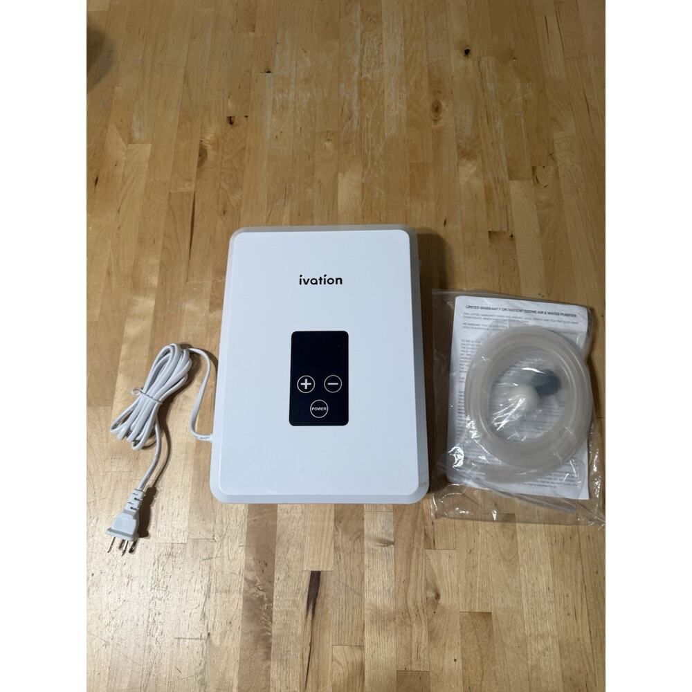Ivation Portable Ozone Generator 600mg/h Water & Air Sterilizer Freshener NEW